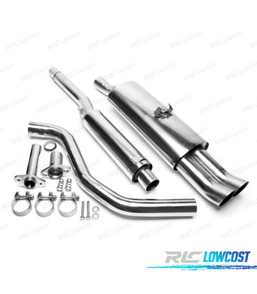 SILENCIOSO ESCAPE VOLKSWAGEN VW POLO 86C 81-90