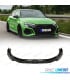 SPOILER LIP AUDI A3 21- LOOK RS3 ABT NEGRO BRILLO