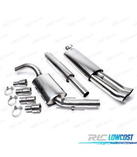 SILENCIOSO ESCAPE VOLKSWAGEN GOLF 2 83-91