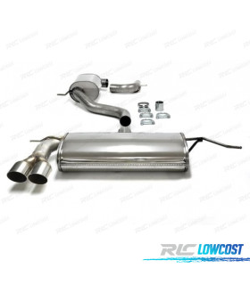 SILENCIOSO ESCAPE AUDI A3 8P 03-12 ACERO