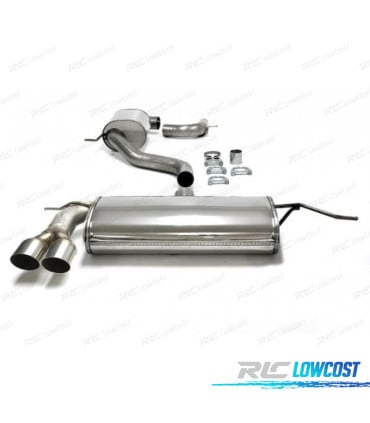 SILENCIOSO ESCAPE AUDI A3 8P 03-12 ACERO