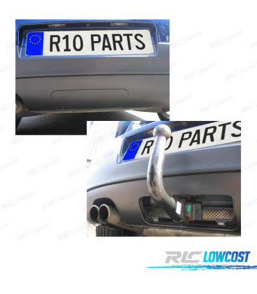 DIFUSOR VOLKSWAGEN VW GOLF 5 03-08 LOOK GTI + TAPA GANCHO