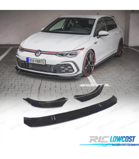 SPOILER LIP VOLKSWAGEN VW GOLF 8 3PCS