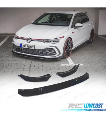SPOILER LIP VOLKSWAGEN VW GOLF 8 3PCS
