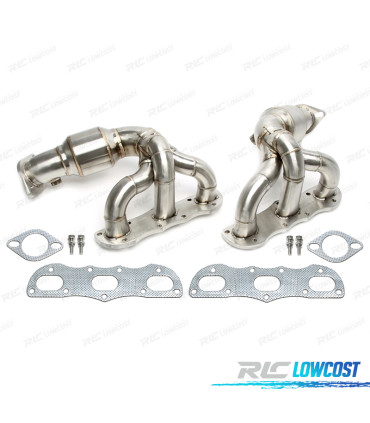 COLECTORES INOX PORSCHE BOXSTER 981 13-16