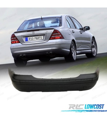 PARAGOLPES TRASERO MERCEDES CLASE C W203 SEDAN 01-07 LOOK C32 AMG