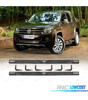 ESTRIBERAS ESTRIBOS VOLKSWAGEN VW AMAROK 10- ALUMINIO