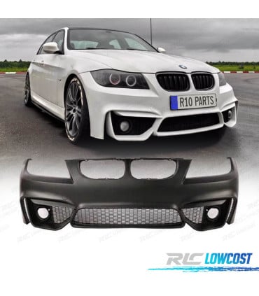 PARAGOLPES DELANTERO BMW E90 E91 05-08 LOOK M4 REJILLAS NIEBLA