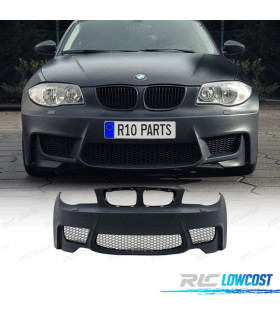 PARAGOLPES DELANTERO BMW E81 E87 E82 04-13 LOOK 1M SRA ABS