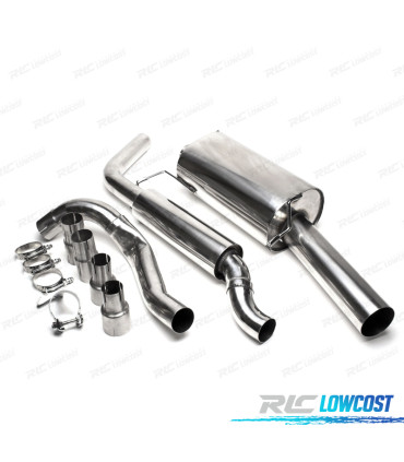 SILENCIOSO ESCAPE VOLKSWAGEN SCIROCCO MK2 82-92