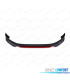 SPOILER LIP FRONTAL VOLKSWAGEN VW GOLF 7.5 LOOK ABT NEGRO ROJO