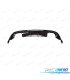 DIFUSOR VOLKSWAGEN VW GOLF 7 12-17 LOOK R NEGRO BRILLO SALIDA DOBLE