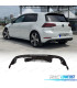 DIFUSOR VOLKSWAGEN VW GOLF 7.5 17-20 LOOK R NEGRO BRILLO