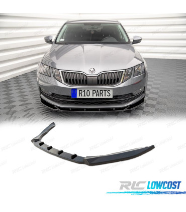 SPOILER LIP SKODA OCTAVIA 17-20 NEGRO BRILLO