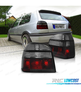 PILOTOS VOLKSWAGEN VW GOLF 3 91-97 ROJO AHUMADO