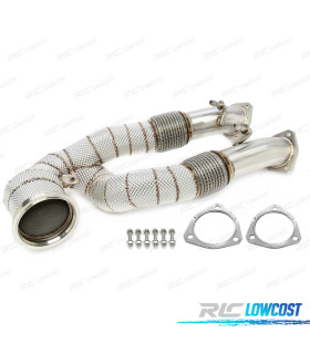 SUPRESOR DOWNPIPE AUDI TT RS 8J 09-14 ACERO