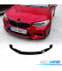 SPOILER LIP BMW F87 M2 COMPETITION 18- LOOK M PERFORMANCE NEGRO BRILLO