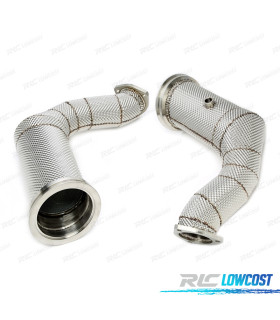 SUPRESOR DOWNPIPE AUDI RS Q8 4M 18- CATALIZADOR ESCUDO TERMICO