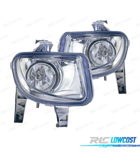 FAROS ANTINIEBLA FIAT GRANDE PUNTO 05-09 FONDO CROMO