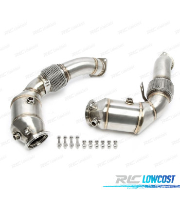 SUPRESOR DOWNPIPE BMW X6 E71 07-14 CATALIZADOR