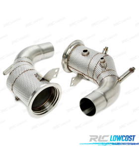 SUPRESOR DOWNPIPE PORSCHE 911 992 19- ACERO