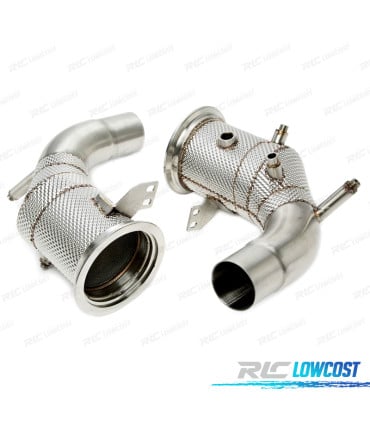 SUPRESOR DOWNPIPE PORSCHE 911 992 19- ACERO