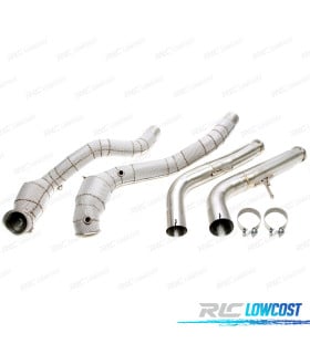 SUPRESOR DOWNPIPE MERCEDES W463A 18-22 CATALISADOR ESCUDO TERMICO
