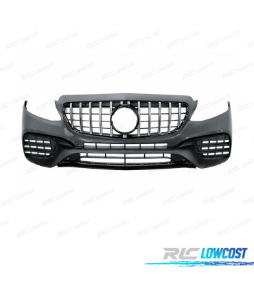 PARAGOLPES DELANTERO MERCEDES W213 C238 16-18 LOOK E63 AMG PDC