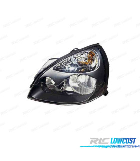 FARO IZQ RENAULT CLIO II 01-05 NEGRO