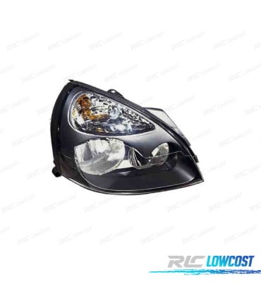 FARO DCH RENAULT CLIO II 01-05 NEGRO