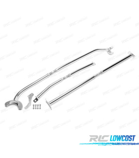 KIT BARRAS ESTABILIZADORAS AJUSTABLES AUDI A3 8L 96-03 ALUMINIO