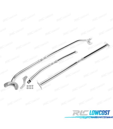 KIT BARRAS ESTABILIZADORAS AJUSTABLES AUDI A3 8L 96-03 ALUMINIO
