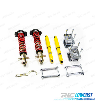 KIT SUSPENSION ROSCADA EIBACH MTS + COPELAS REGULABLES VOLKSWAGEN VW CADDY I 82-92