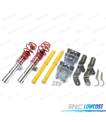 KIT SUSPENSION ROSCADA VOLKSWAGEN VW CADDY 04-15 DELANTERA Y 4X4