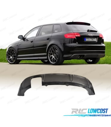 DIFUSOR AUDI A3 8P LOOK S3 03-08