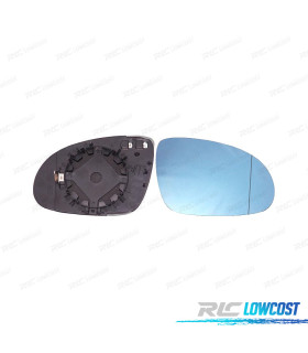 CRISTAL ESPEJO BASE DERECHO SKODA SUPERB 06-08 AZUL