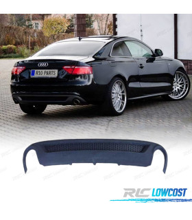 DIFUSOR AUDI A5 COUPE 07-11 LOOK S-LINE