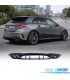 DIFUSOR MERCEDES CLASE A W177 18- LOOK AMG A45 NEGRO BRILLO + COLAS ESCAPE