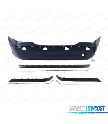 PARAGOLPES TRASERO MERCEDES CLASE C W203 SEDAN 01-07 LOOK C32 AMG