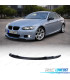 SPOILER LIP FRONTAL BMW E92 E93 06-10 LOOK M NEGRO BRILLO