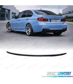 ALERON SPOILER BMW F30 LOOK M PERFORMANCE NEGRO BRILLO