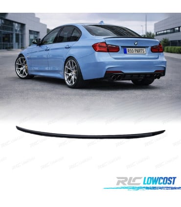 ALERON SPOILER BMW F30 LOOK M PERFORMANCE NEGRO BRILLO