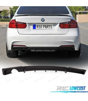 DIFUSOR BMW F30 F31 LOOK M PERFORMANCE NEGRO