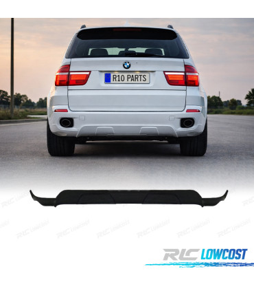 SPOILER LIP FRONTAL + DIFUSOR BMW X5 E70 06-10
