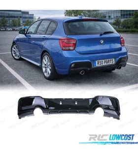 DIFUSOR BMW F20 F21 11-15 LOOK M PERFORMANCE NEGRO BRILLO O---O