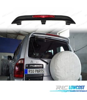 ALERON SPOILER MITSUBISHI MONTERO PAJERO 03-15 + LUZ FRENO