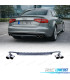 DIFUSOR AUDI A4 B8 08-11 LOOK S4 + COLAS ESCAPE CROMO