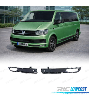 REJILLA ANTINIEBLAS VOLKSWAGEN VW T6 15-19 PDC NEGRO BRILLO