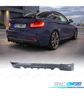 DIFUSOR BMW F22 F23 LOOK M PERFORMANCE CARBONO PLASTICO ABS