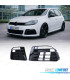 REJILLAS VOLKSWAGEN VW GOLF 6 08-12 LOOK R20 NEGRO BRILLO